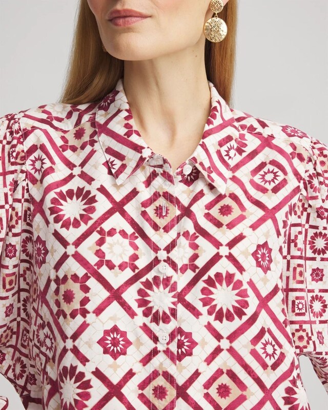 Tencel Blend Dolman-Sleeved Shirt - image 4